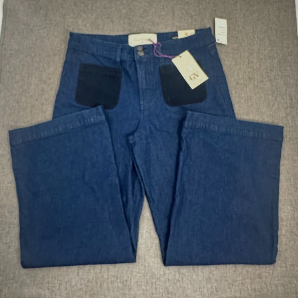 NEW! Gloria Vanderbilt Christian Siriano Jeans 32/14 Alfie Wide Leg MSRP‎ $99